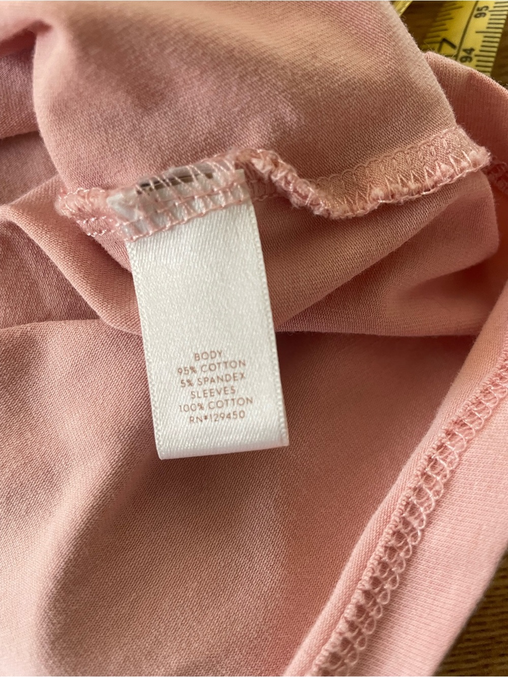 LC Lauren Conrad Soft Pink Square-Neck Blouse with Pintuck Sleeves - Picture 8 of 9